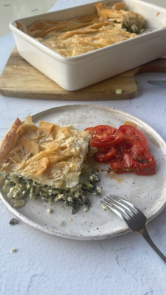 Spinach and Feta Pie 1
